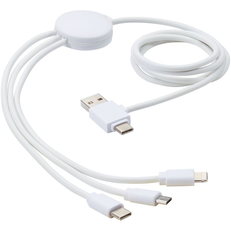 Pure 5-i-1 ladekabel med antibakteriell tilsetning