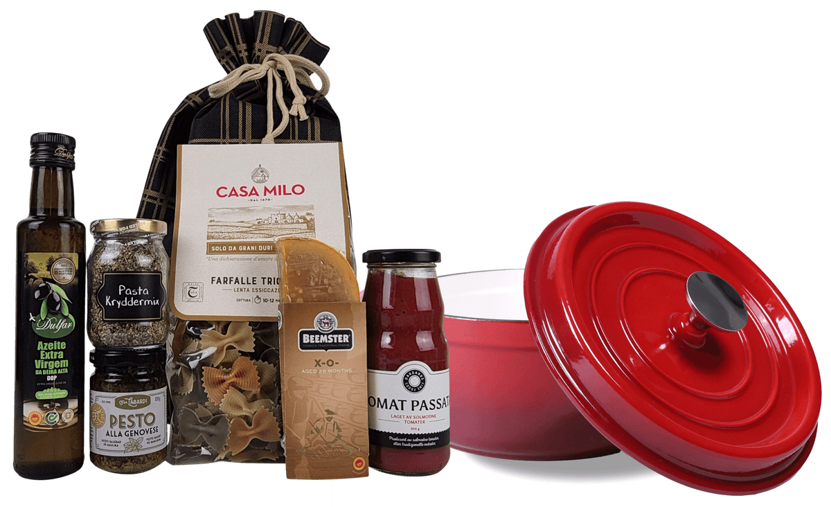 Pastapakke komplett