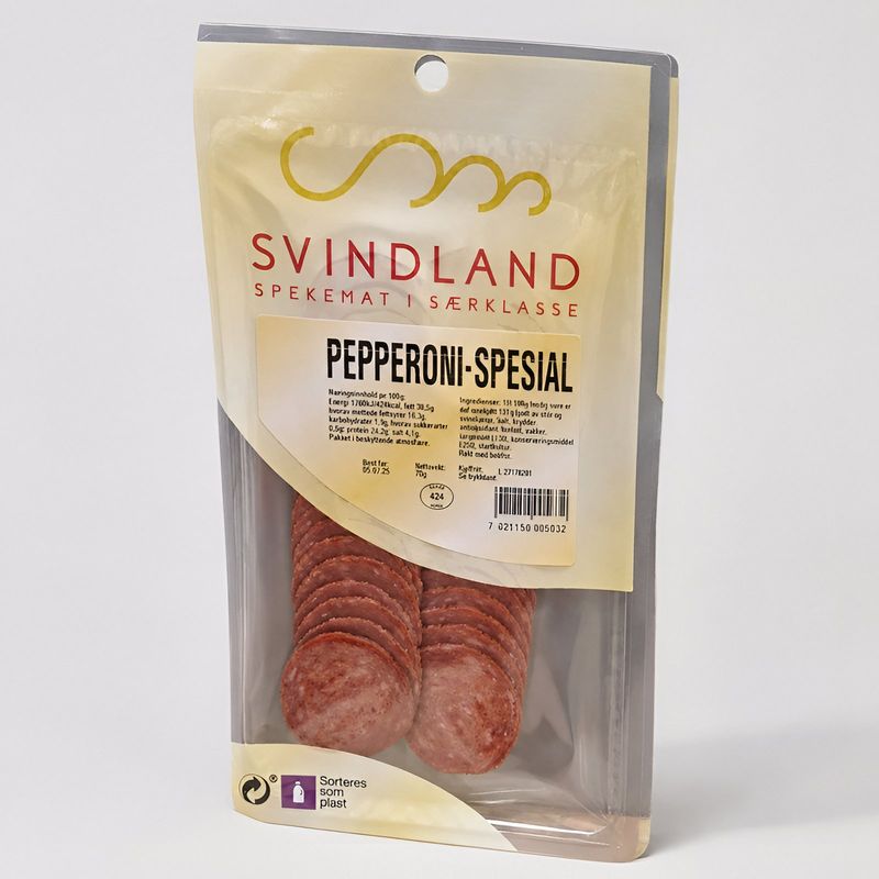 Pepperoni 70g Svindland