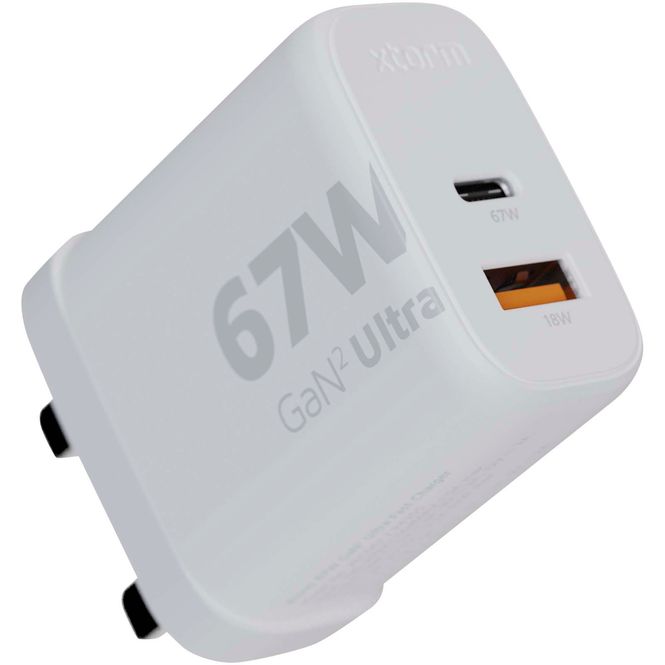 Hovedbilde Xtorm XEC067G GaN² Ultra 67 W-vegglader  støpsel ...
