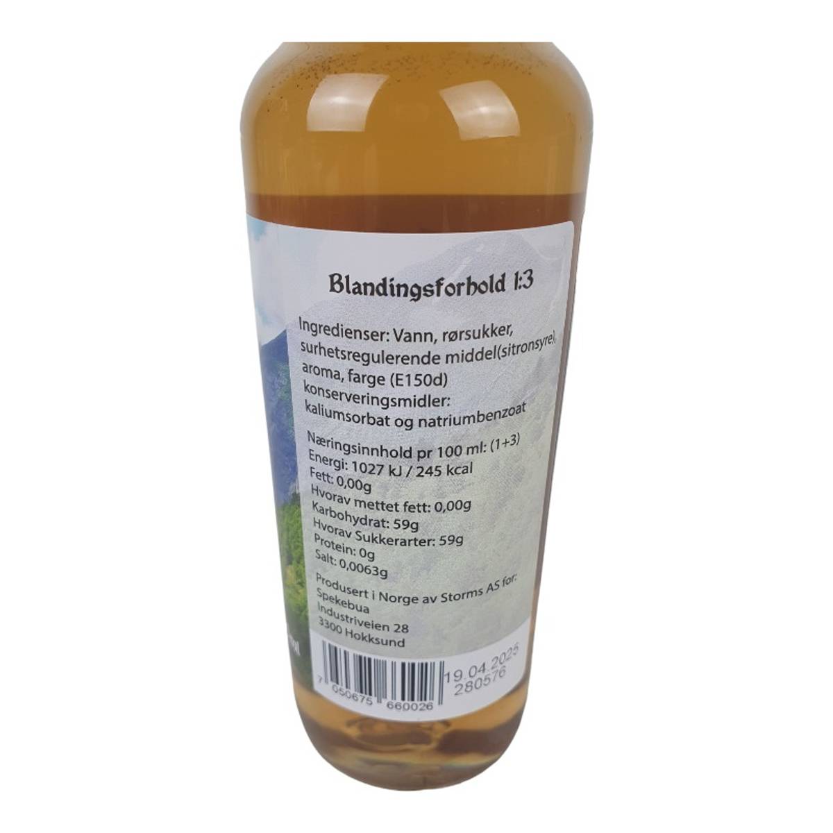 Trollgløgg - Sitrus 250ml (Blandingsforhold 1:3)