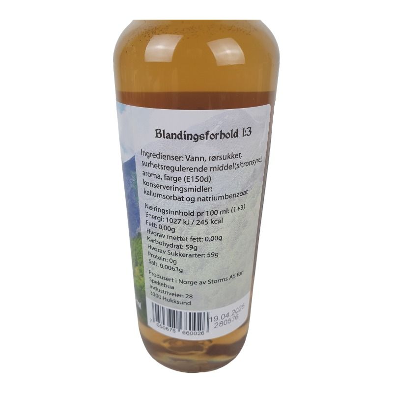 Trollgløgg - Sitrus 250ml (Blandingsforhold 1:3)